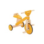 三輪車(幼児用自転車/乗用玩具) オレンジ 木製 重さ3.6kg 【RENAULT】 ルノー WOODY Tricycle