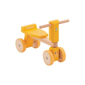 幼児用自転車(乗用玩具/四輪車) オレンジ 木製 重さ3.0kg 【RENAULT】 ルノー WOODY WalkerBike - 拡大画像