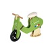 木製幼児用自転車/ペダル無し自転車 グリーン(緑) 重さ 3.0kg 専用スタンド付き 【RENAULT】 ルノー WOODY TRAINEE-BIKE - 縮小画像3