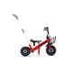 三輪車(幼児用自転車/乗用玩具) レッド(赤) 重さ5.9kg 舵取り棒付き 【HUMMER】 ハマー Tricycle - 縮小画像2
