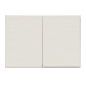 上置き(ダイニングボード/レンジボード用戸棚) 幅60cm 日本製 ホワイト(白) 【完成品】 商品画像