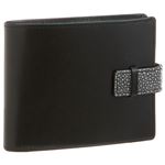 Colore Borsa(コローレボルサ) 二つ折りコインケース付き財布 ブラック MG-001