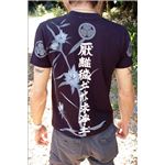 徳川家康・四天王 Tシャツ 楽 Lサイズ 黒