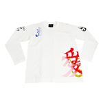 愛・直江兼続 長Tシャツ 楽 XS 白