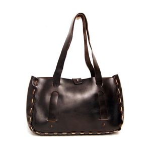 ★dean(ディーン) small whip stitched tote トートバッグ 茶 商品画像