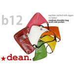 ★dean（ディーン） medium shoulder ハンドバッグ ピンク ハンドル/ブラック