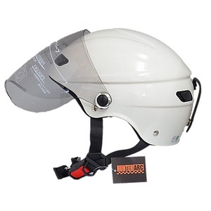 スタイリッシュな開閉式シールド付きハーフヘルメット 商品画像