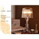 テーブルランプ(照明器具/卓上ライト) 高級アクリル製 アンティーク/北欧風 〔リビング照明/寝室照明/ダイニング照明〕 - 縮小画像3
