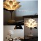 テーブルランプ(照明器具/卓上ライト) 花モチーフ 北欧風 コンパクト 〔リビング照明/寝室照明/ダイニング照明〕 - 縮小画像2