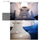 テーブルランプ(照明器具/卓上ライト) モノトーン 高級アクリル製 レトロ/北欧風 〔リビング照明/寝室照明/ダイニング照明〕 - 縮小画像4