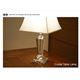 テーブルランプ(照明器具/卓上ライト) クリスタル使用 スクエア型 〔リビング照明/寝室照明/ダイニング照明〕 - 縮小画像2