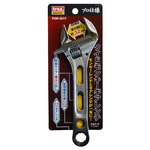 TRAD ワイドモンキーギアレンチ/作業工具 【プロ仕様】 目盛り付き TUM-3217 〔業務用/DIY用品/日曜大工/スパナ〕