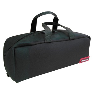 （業務用3セット）DBLTACT トレジャーボックス(作業バッグ/手提げ鞄) Mサイズ 自立型/軽量 DTQ-M-BK ブラック(黒) 〔収納用具〕