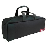 （業務用20セット）DBLTACT トレジャーボックス(作業バッグ/手提げ鞄) Mサイズ 自立型/軽量 DTQ-M-BK ブラック(黒) 〔収納用具〕