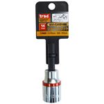 (業務用5個セット) TRAD 電動ドリル用ショートソケット 【サイズ：14mm】 六角軸 18Vインパクト対応 TDST-14 〔DIY用品/大工道具〕