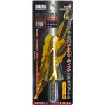 (業務用5個セット) H＆H スパイラルステップドリル/先端工具 【STP-4 10段】 4〜22mmサイズ 〔DIY用品/大工道具〕