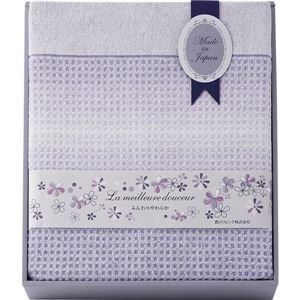 日本製ワッフル織りタオルケット 224100016(西川リビングメイユールスリープ) - 拡大画像