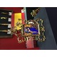スペイン輸入ブロンズ製フォトフレーム星形（ゴールド色スモールサイズ）【５個セット】 - 縮小画像4
