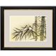 和の雅び・伝統の趣「額絵」シリーズ4「招福画」 G4-BK016「竹に雀」 大サイズ - 縮小画像4