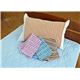 のびのび着脱カンタン枕カバー 同色2枚組（ピンク系） - 縮小画像2