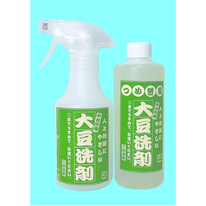 「大豆洗剤(300mL:5回使用分)&空スプレー」セット 商品写真