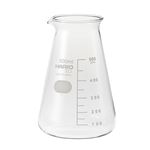 【柴田科学】コニカルビーカー 目安目盛付 500mL【24個】 010050-50061A