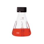 【柴田科学】ねじ口振盪三角フラスコ バッフル付 500mL【4個】 016320-500A