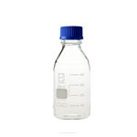 【柴田科学】ねじ口びん（メジュームびん） 青キャップ付 500mL【10個】 017200-500A