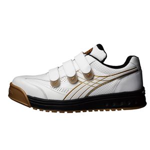 【セーフティシューズ DIADORA ディアドラ】 ROBIN （ロビン） RB11  【カラー】ホワイト/ホワイト 【サイズ】23.5cm EEE