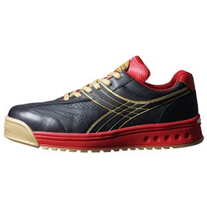 【セーフティシューズ DIADORA ディアドラ】 PEACOCK （ ピーコック） PC22  【カラー】ブラック/ブラック 【サイズ】23cm EEE