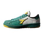 【セーフティシューズ DIADORA ディアドラ】 KIWI （キーウィ） KW651  【カラー】グリーン/イエロー/ホワイト 【サイズ】23cm EEE