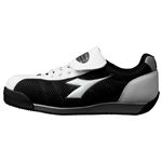 【セーフティシューズ DIADORA ディアドラ】 KINGFISHER (キングフィッシャー) KF12 【カラー】ホワイト/ブラック 【サイズ】23.5cm EEE