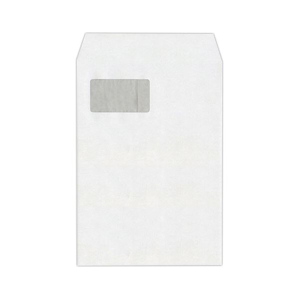 (まとめ) ハート 透けない封筒 ケント グラシン窓A4 XEP732 1パック（100枚） (×5セット) b04