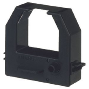 (まとめ) アマノ タイムレコーダー用インクリボンカセット 黒 CE319250 1個 (×5セット) b04