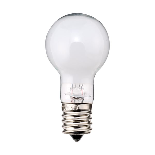 (まとめ) TANOSEE ミニクリプトン電球 40W形 E17口金 ホワイトタイプ 1パック（6個） (×10セット) b04