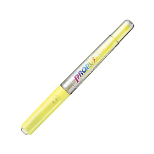(まとめ) 三菱鉛筆 蛍光ペン プロパス・カートリッジ 黄 PUS155.2 1本 (×100セット) b04