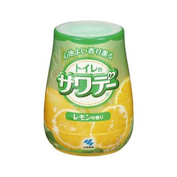 （まとめ）小林製薬 サワデー気分すっきりレモンの香り 本体 140g 1個(×20セット) b04
