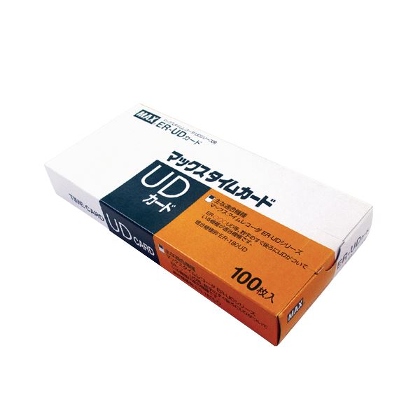 （まとめ）マックス タイムレコーダ用カード ER-UDカード ER90199 1セット（300枚：100枚×3パック） (×3セット) b04