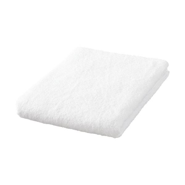 （まとめ）中村 業務用バスタオル 約60×120cm ホワイト 1枚 (×10セット) b04