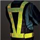 多機能LEDベスト 多機能LEDベスト-KY-BL (メッシュ部：紺・反射部：黄・LED発光色：赤) - 縮小画像5