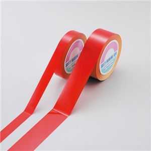 ガードテープ(再はく離タイプ) GTH-251R ■カラー：赤 25mm幅 - 拡大画像