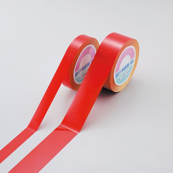 ガードテープ(再はく離タイプ) GTH-501R カラー：赤 50mm幅 b04