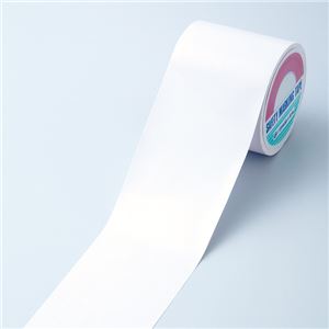 フロアラインテープ FRT-100W ■カラー：白 100mm幅 - 拡大画像