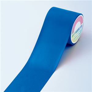 フロアラインテープ FRT-100BL ■カラー：青 100mm幅 - 拡大画像