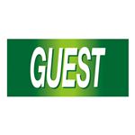 ゴム腕章 GUEST GW-16L