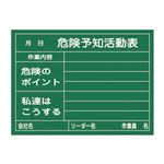 危険予知活動黒板＜木製＞ 危険予知活動表 作業内容 危険のポイント 私達はこうする KKY-2C