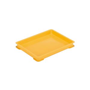（業務用20個セット）三甲(サンコー) サンバット(料理用バット/トレー) プラスチック製 #5 オレンジ  - 拡大画像