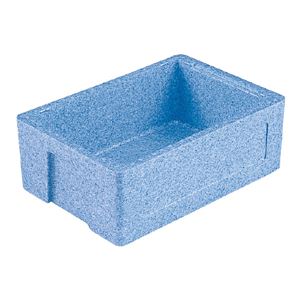 (業務用12個セット)三甲(サンコー) EPボックス(発泡スチロール素材コンテナ)# 24 ブルー 商品画像