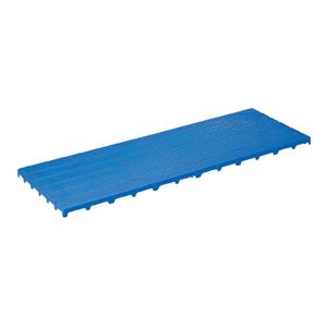 （業務用3個セット）三甲(サンコー) サンスノコ(すのこ板/敷き板) 1795mm×593mm 樹脂製 #1860 ブルー(青)  - 拡大画像