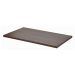 テーブルキッツ 天板M （W1200×750×35mm） メラミン製 ダークブラウン